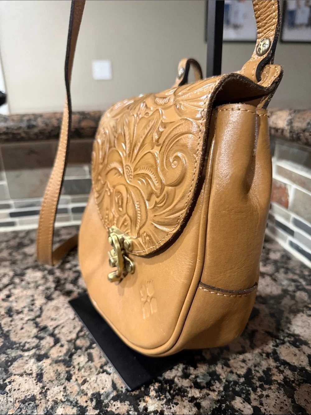 Patricia Nash Bags Nash Rocca Saddle Crossbody Bag